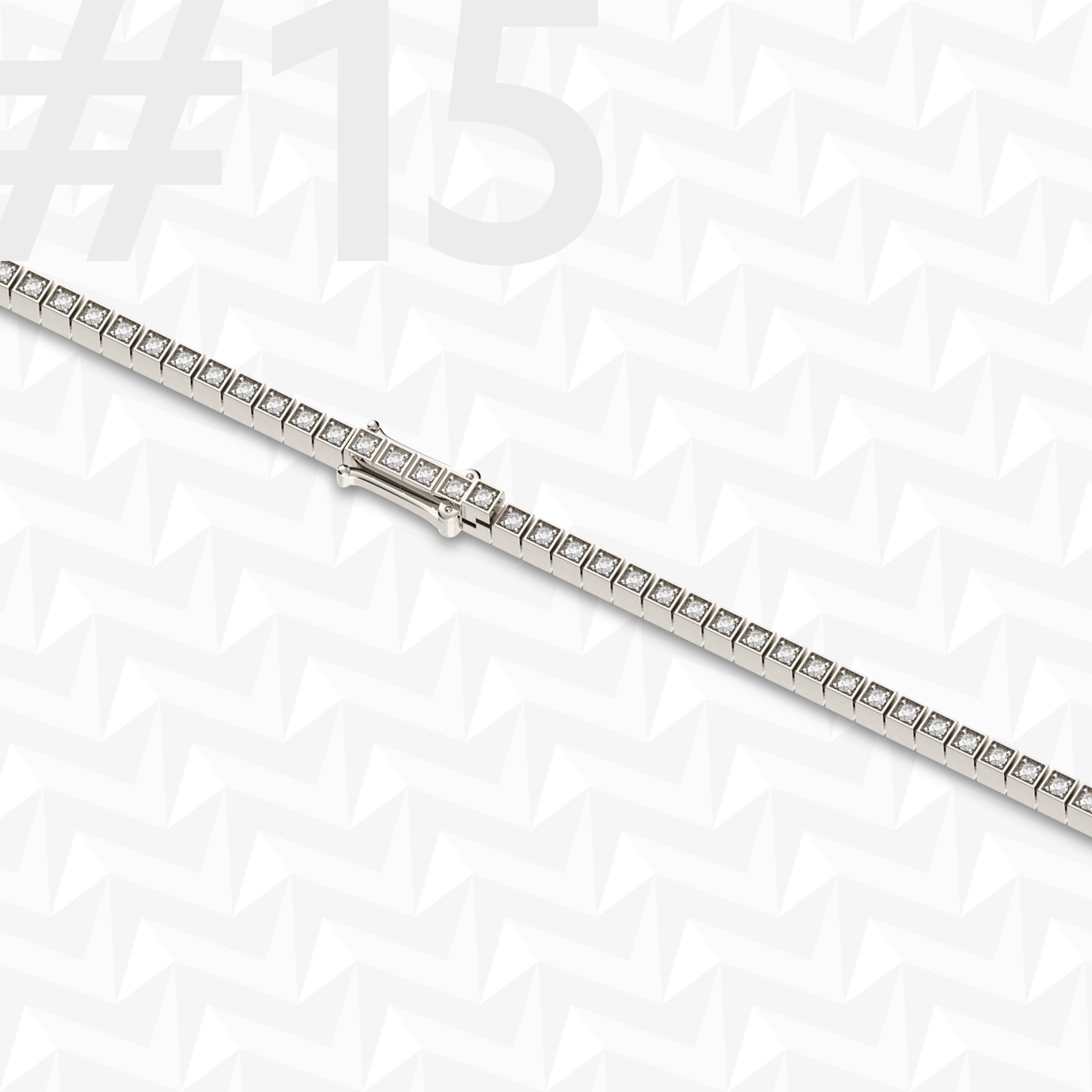 CAD SERVICE #15 Tennis Bracelet